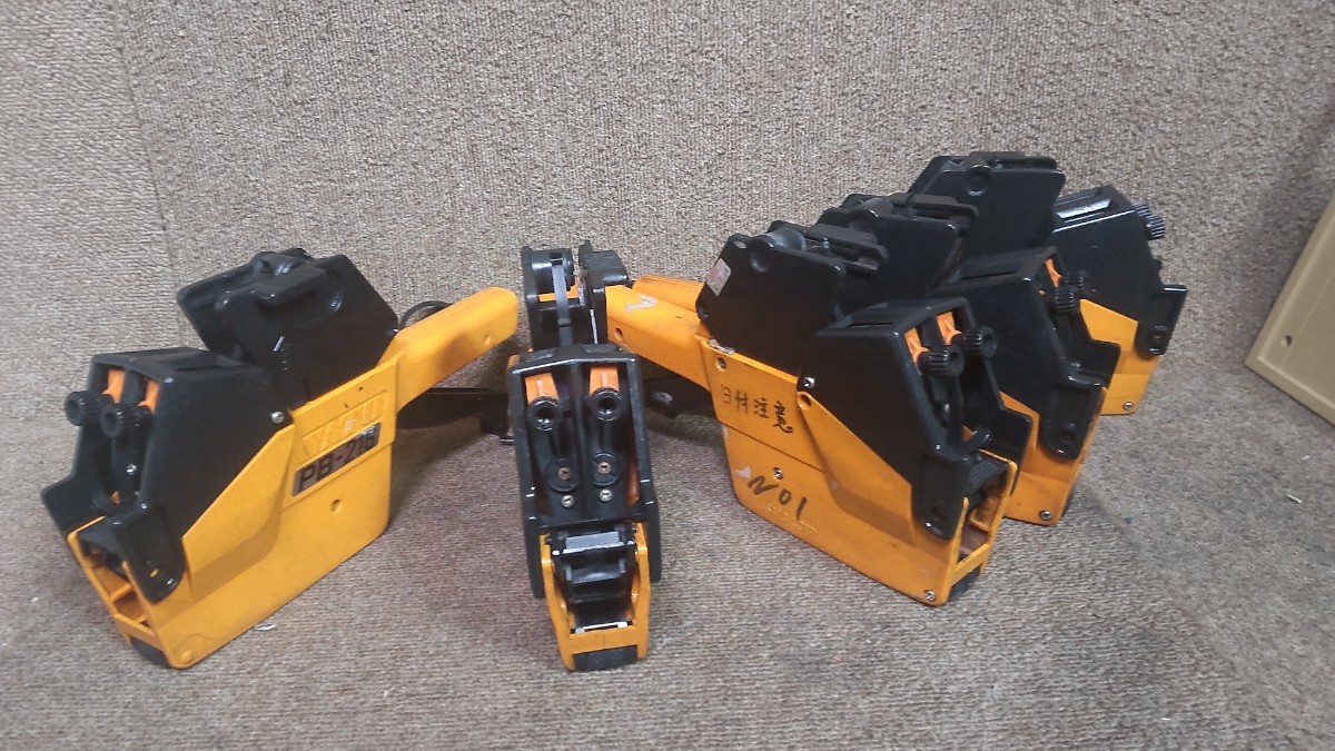 SATO ハンドラベラー PB-216 5個セット 現状渡し品 ハンドラベラー