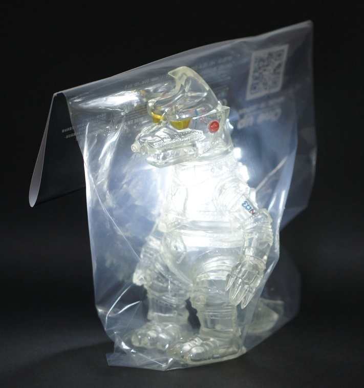 新品 送料無料 One up KAIJIN メカゴジラMK2 ゴジラ クリア ワンフェス