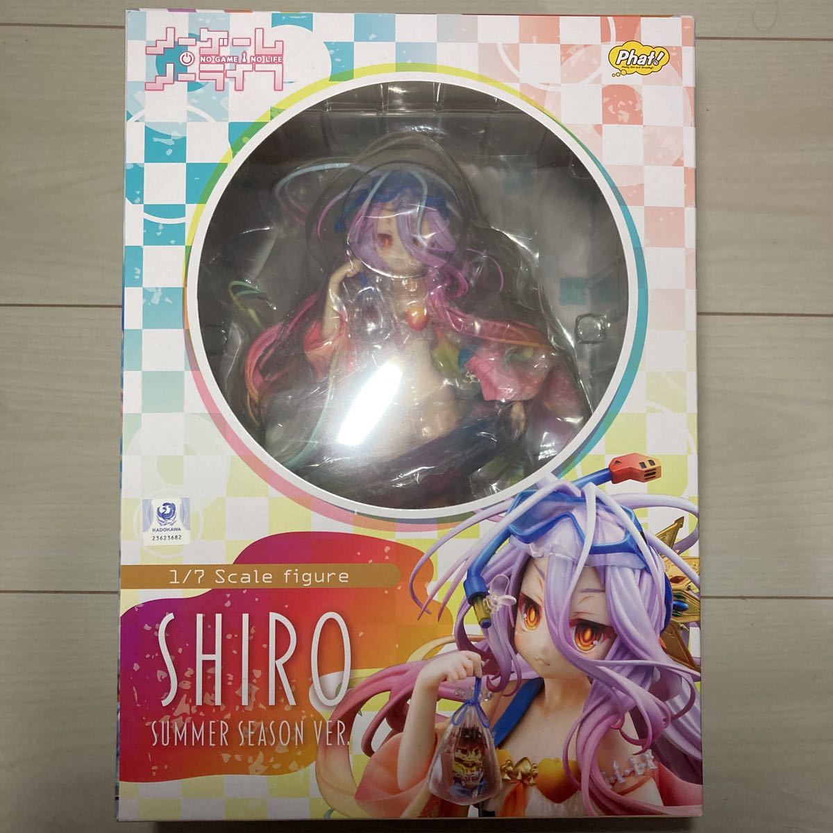 【新品・送料無料】Phat! ファット・カンパニー ノーゲーム・ノーライフ 白 サマーシーズンVer.