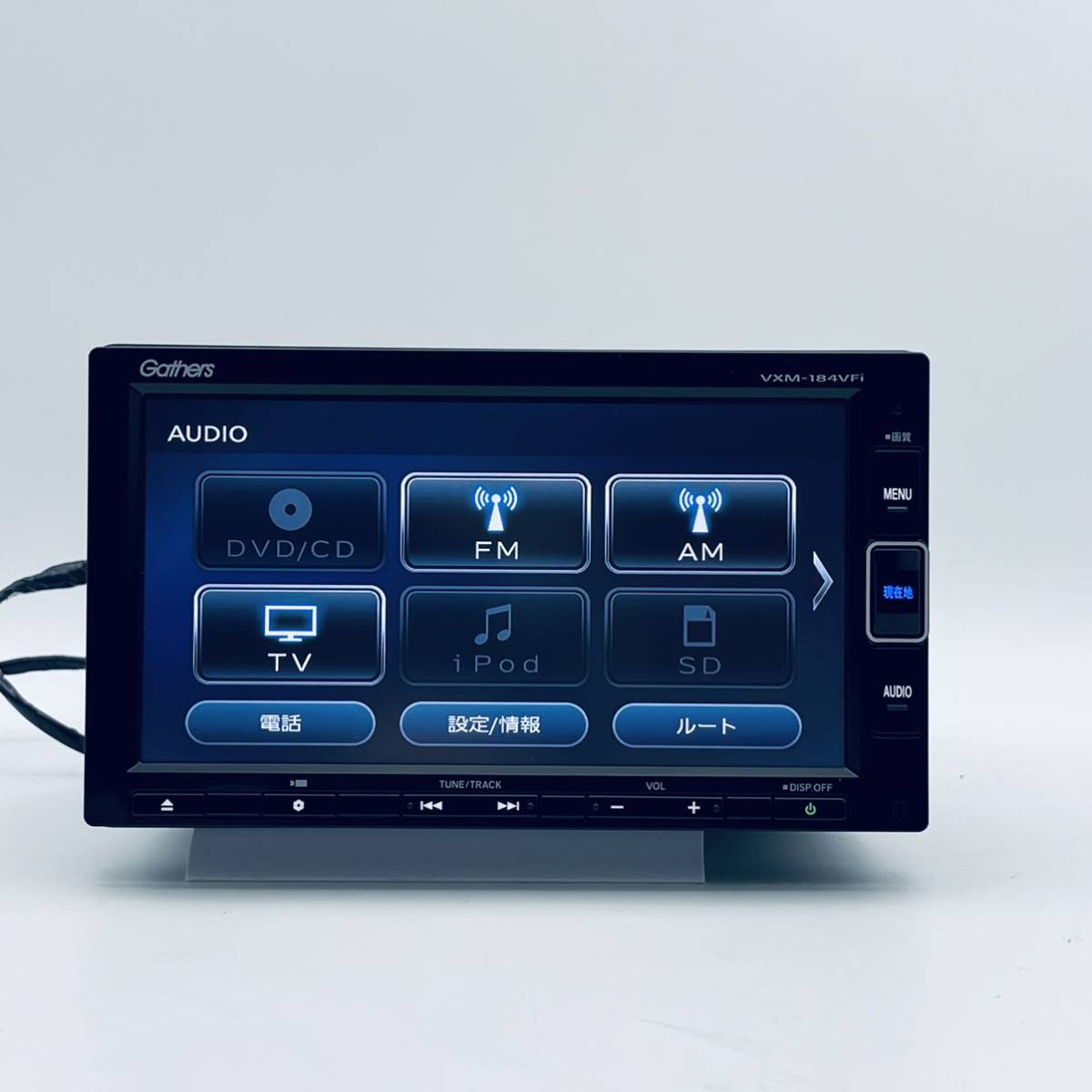 ホンダ ギャザーズ 純正 ナビ VXM-184VFI 中古 地デジ(フルセグ) CD