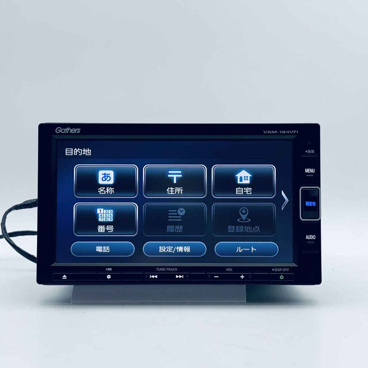 ホンダ ギャザーズ 純正 ナビ VXM-184VFI 中古 地デジ(フルセグ) CD