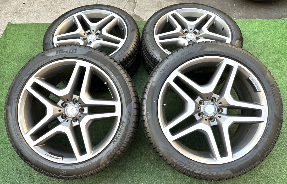 ベンツ AMG GLSクラス X166 純正 21インチ ホイール☆CONTINENTAL 295 