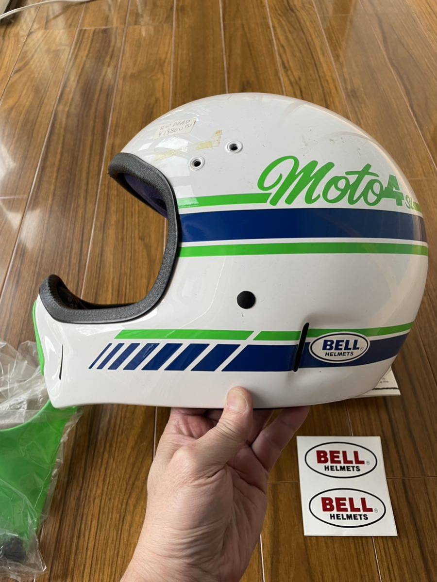 BELL ヘルメット MOTO-4 SL deadstock デッドストック 80年代？ サイズ