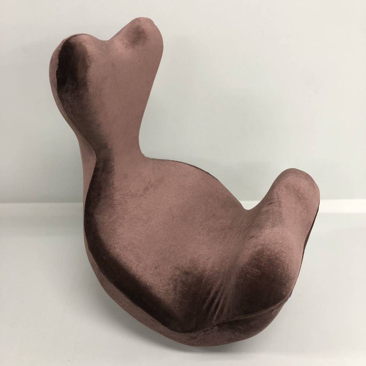 T■ 柔ら美人 開脚ベター 開脚ストレッチ 補助器具 ブラウン 股関節 柔軟運動 体操 フィットネス ボディケア ストレッチ器具 本体のみ _3