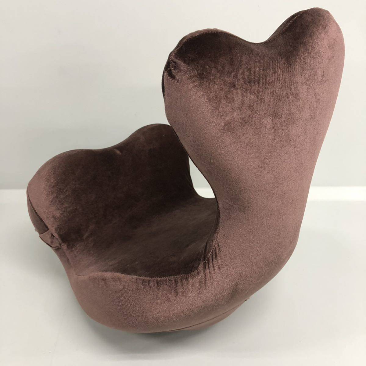 T■ 柔ら美人 開脚ベター 開脚ストレッチ 補助器具 ブラウン 股関節 柔軟運動 体操 フィットネス ボディケア ストレッチ器具 本体のみ _5