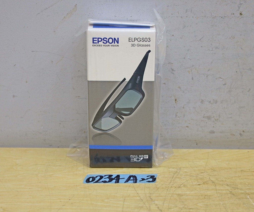 0234A23 未使用 EPSON エプソン 3Dメガネ ELPGS03 : for ELPGS03 (アクティブRF方式)⁠ メルカリ Accessories