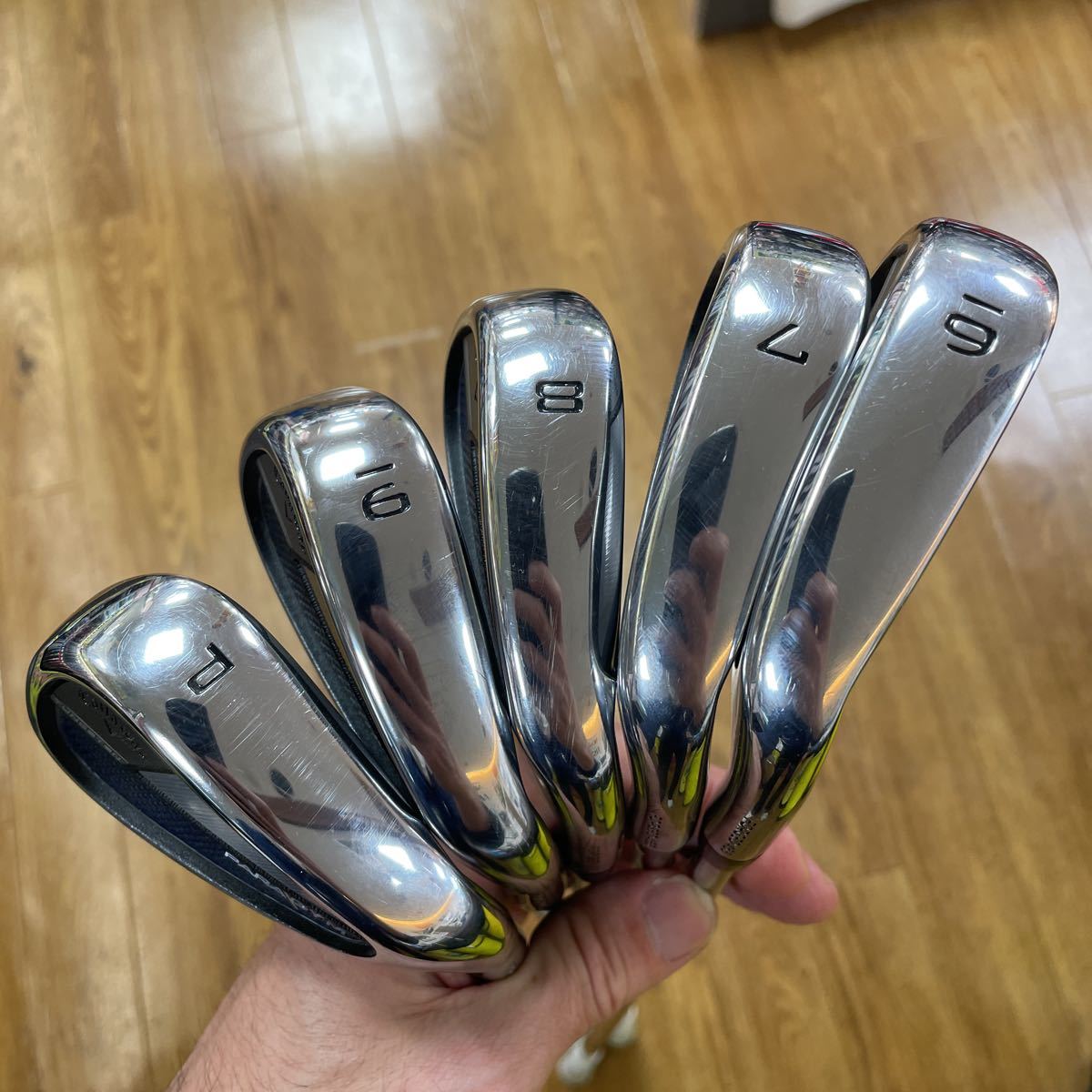 キャロウェイ パラダイム アイアン 7本セット （6-PW+AW アイアン