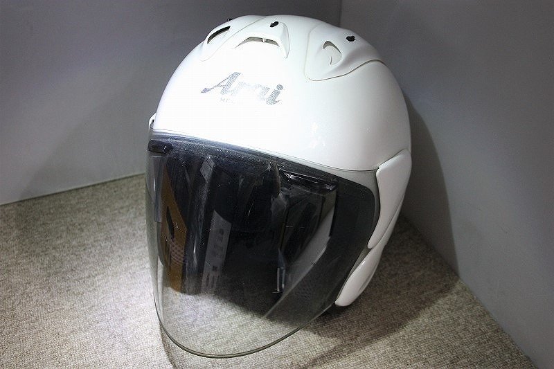 期間限定セール アライ Arai ヘルメット ホワイト 59-60cm 2004年製 SZ-Ram Ⅲ