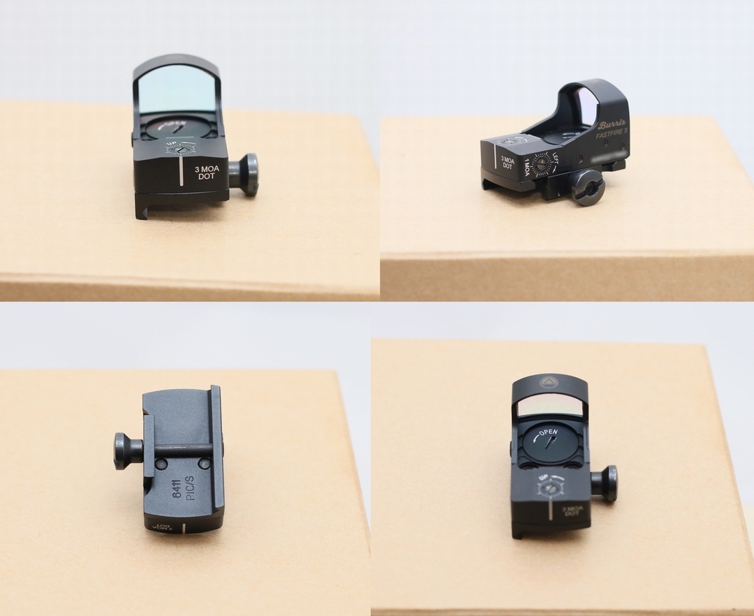 格安特価 実物 展示品 Burris FastFire 3 日本語説明書 trijicon rmr aimpoint docter ダット ...