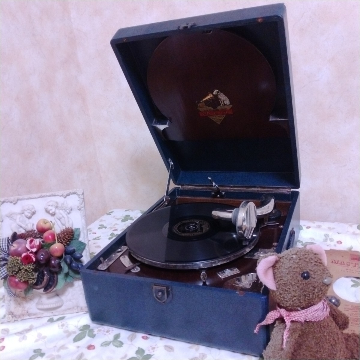 希少品美品ヴィンテージ品再生動画有】ビクター ビクトローラ 