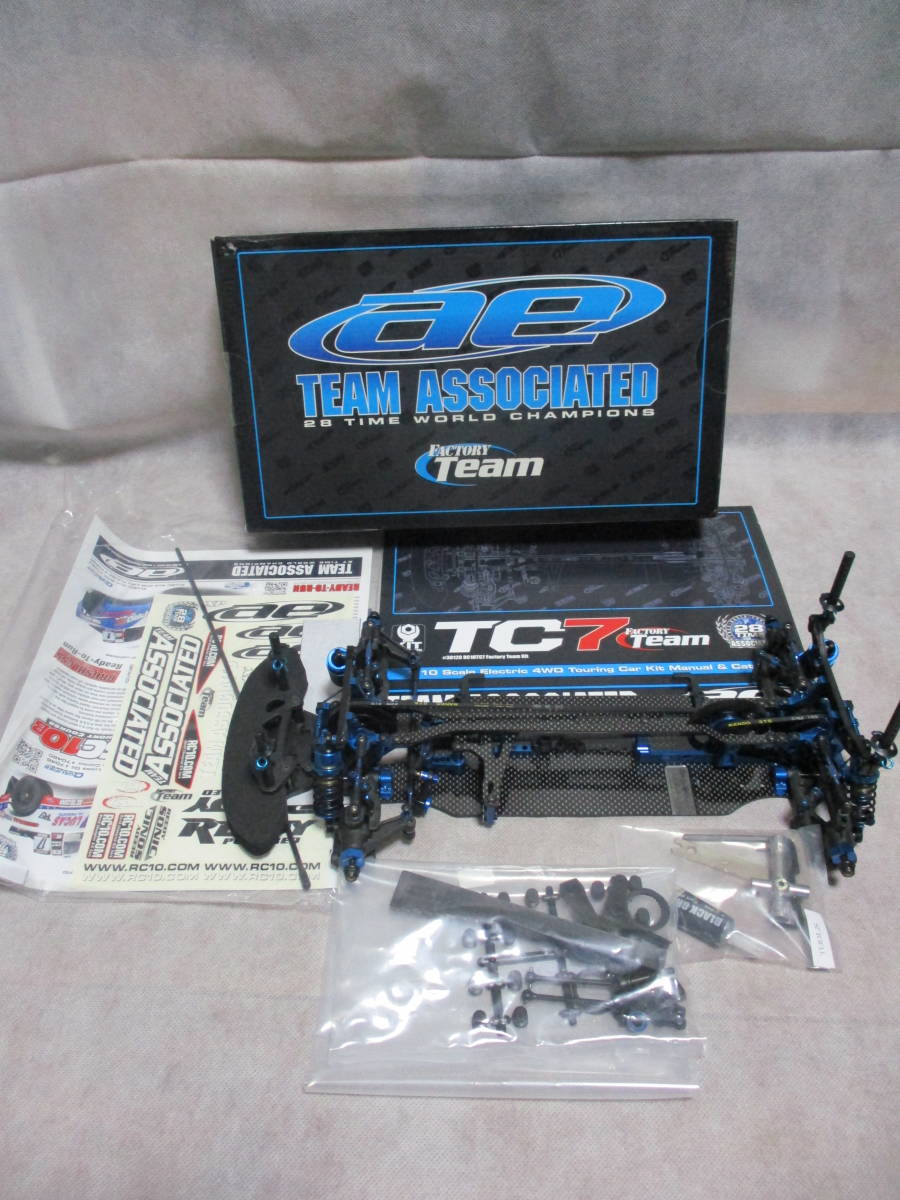 中古 アソシ TC7 1/10RC EPツーリングシャーシ