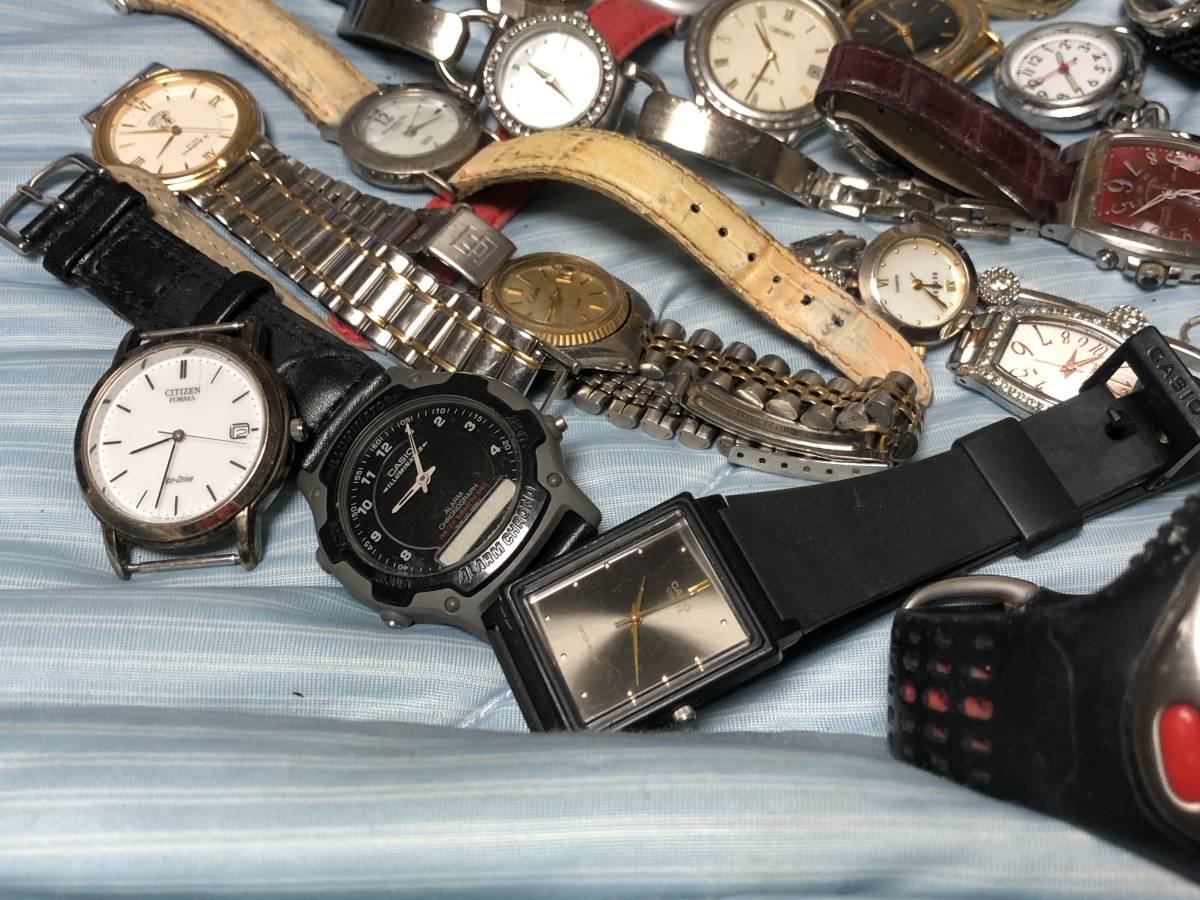 ジャンク▽SEIKO/セイコー/CITIZEN/シチズン/CASIO/カシオ他△腕時計 