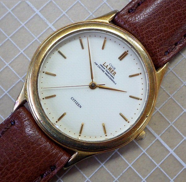★送料無料★CITIZEN CLUB LAMER 5631-F60749 シチズン クラブ ラメール メンズ腕時計★電池交換済★