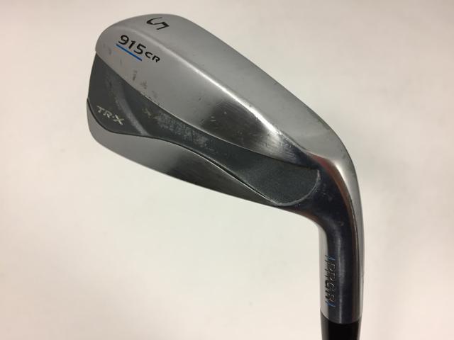 即決 中古 (8本)TR-X 915CR アイアン 5～9.P.A.S スペックスチール2 選択なし M-43