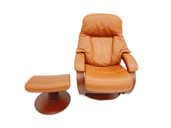 Hjellegjerde BACE CHAIR リクライニングチェア オットマン