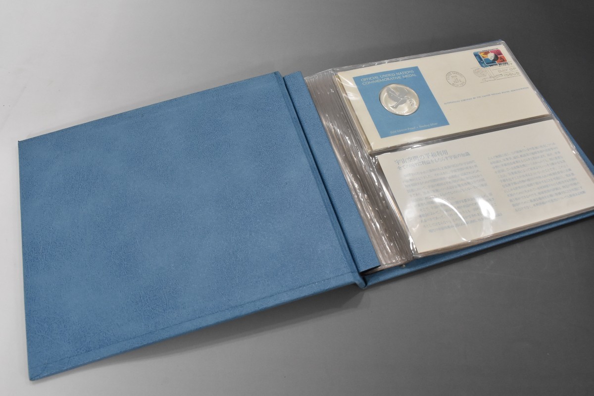 フランクリンミント 銀製 国連公式記念メダル Silver 925 プルーフ