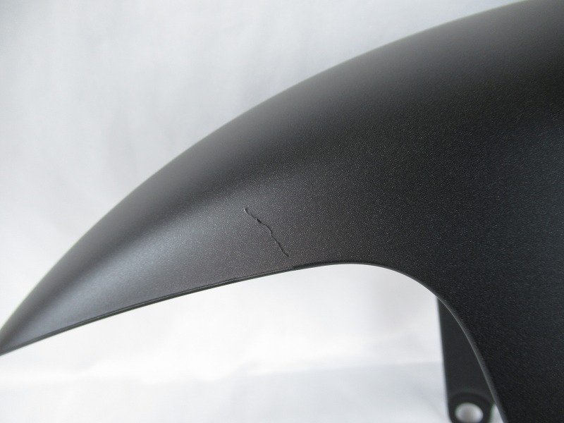 B級品】YAMAHA 純正 XSR155 フロントフェンダー [マットブラック] #B1V