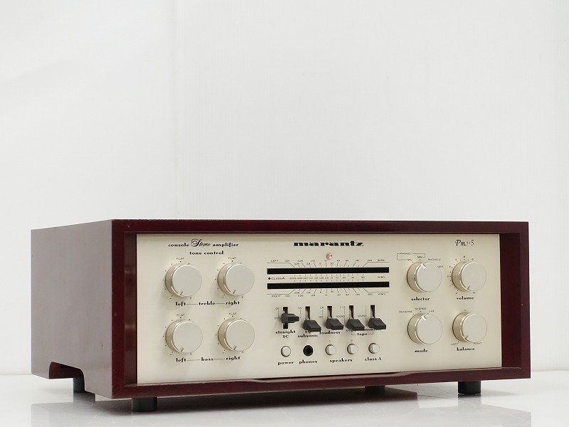 ジャンクMarantz PM-80＜通電可・出力不良＞マランツ プリメイン