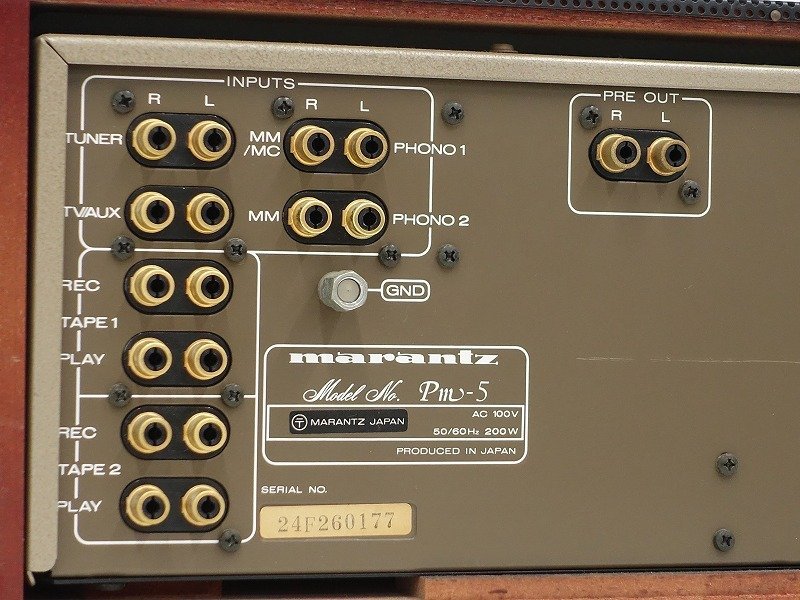 □□marantz PM-5 プリメインアンプ マランツ□□015524002J