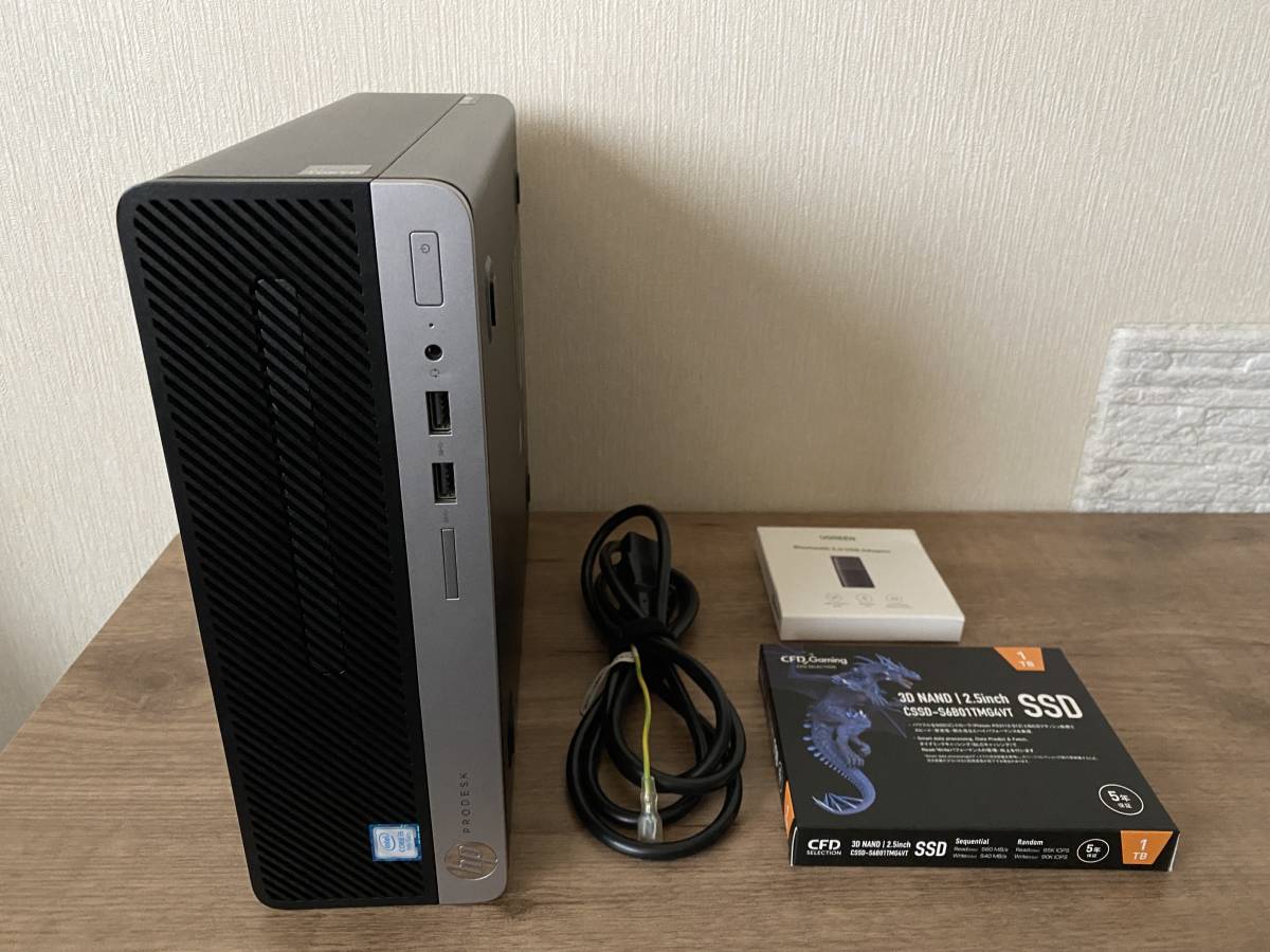 HP ProDesk 400 G6 SFF 第9世代 Core i5-9500/メモリ16GB/SSD 1TB