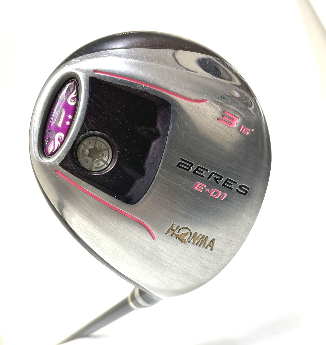 HONMA 本間ゴルフ Beres E-01 2Star L-Flex レディース用 フェアウェイウッド ３W 16° ゴルフクラブ