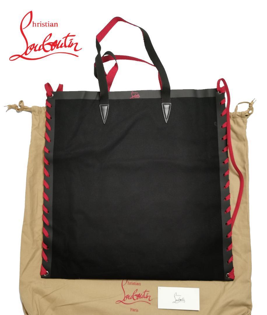 定価22万 新品 Christian Louboutin クリスチャンルブタン トートバッグ ハンドバッグ ショルダーバッグ ParisNYC 鞄 トラベルバッグ