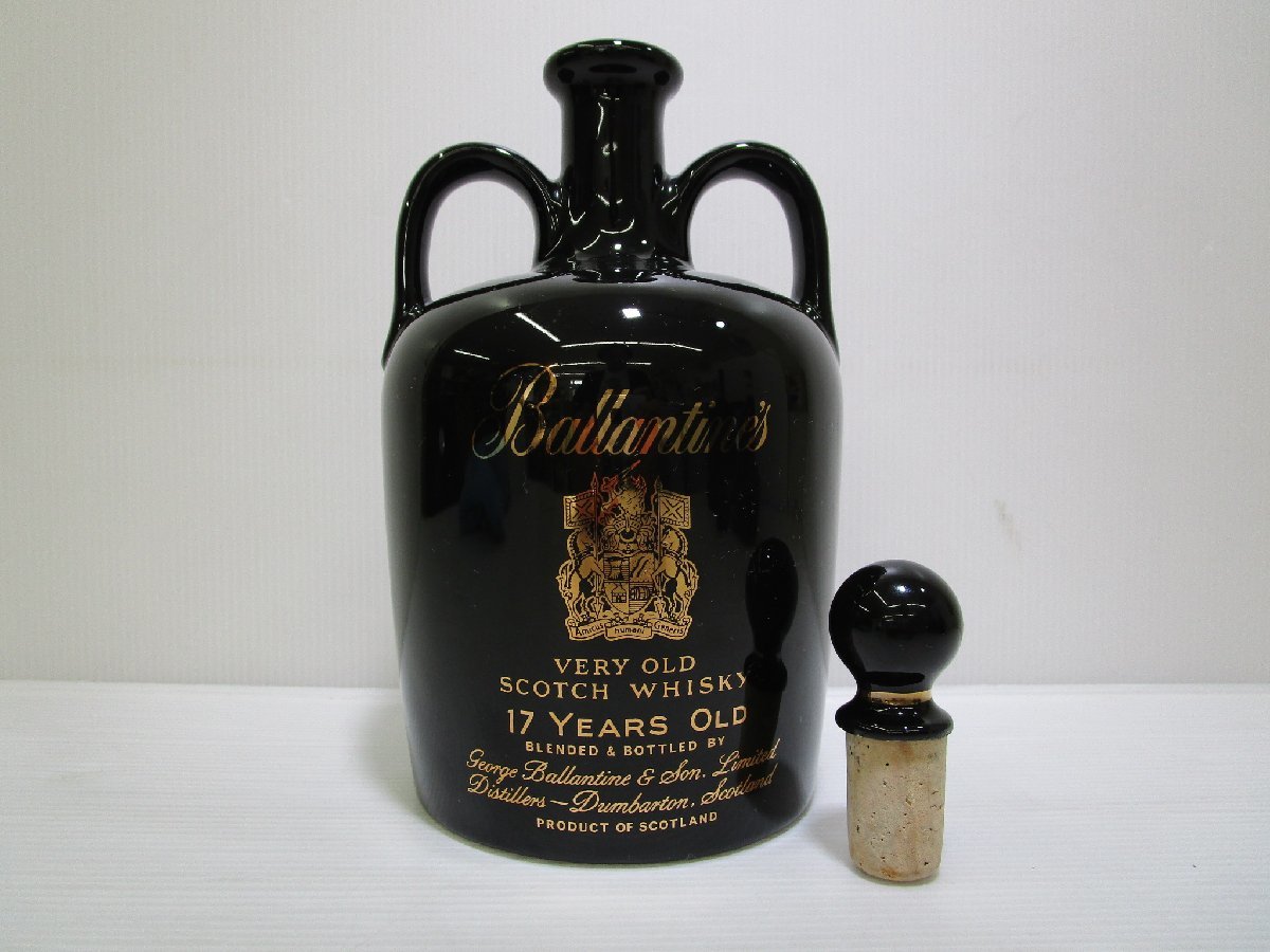 17年 - バランタイン 陶器ボトル 「バランタイン 陶器ボトル」の落札 