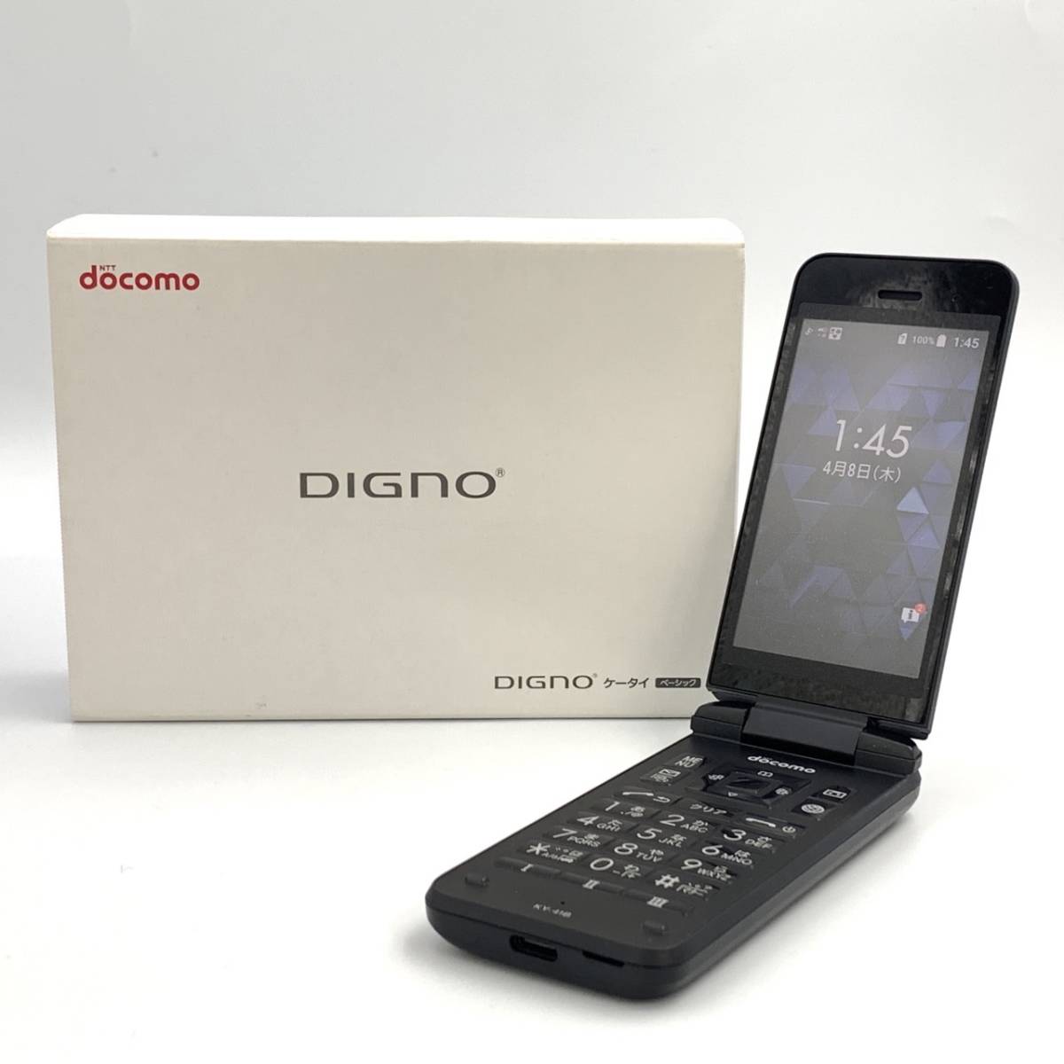 SIMフリー ガラホ docomo DIGNO ケータイ ベーシック KY-41B ブラック