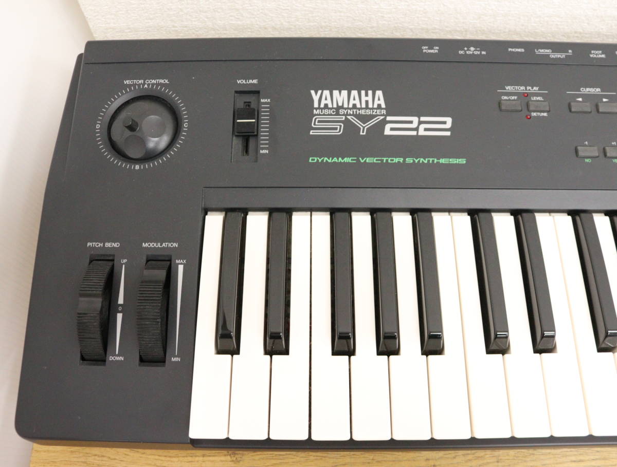Yamaha SY22 ダイナミックベクターシンセ YAMAHA ヤマハ