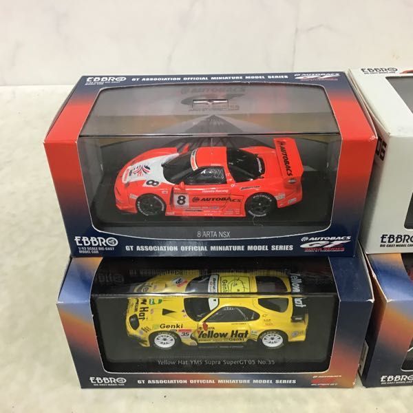 1円〜 エブロ 1/43 セルモ SC テストカー '06 ＃1、ARTA NSX ＃8 等