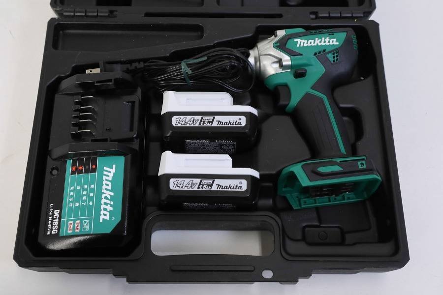 ★美品 makitaマキタ★充電式 インパクトドライバー MTD001DSX★14.4V バッテリー2個 / 充電器付き★523v16