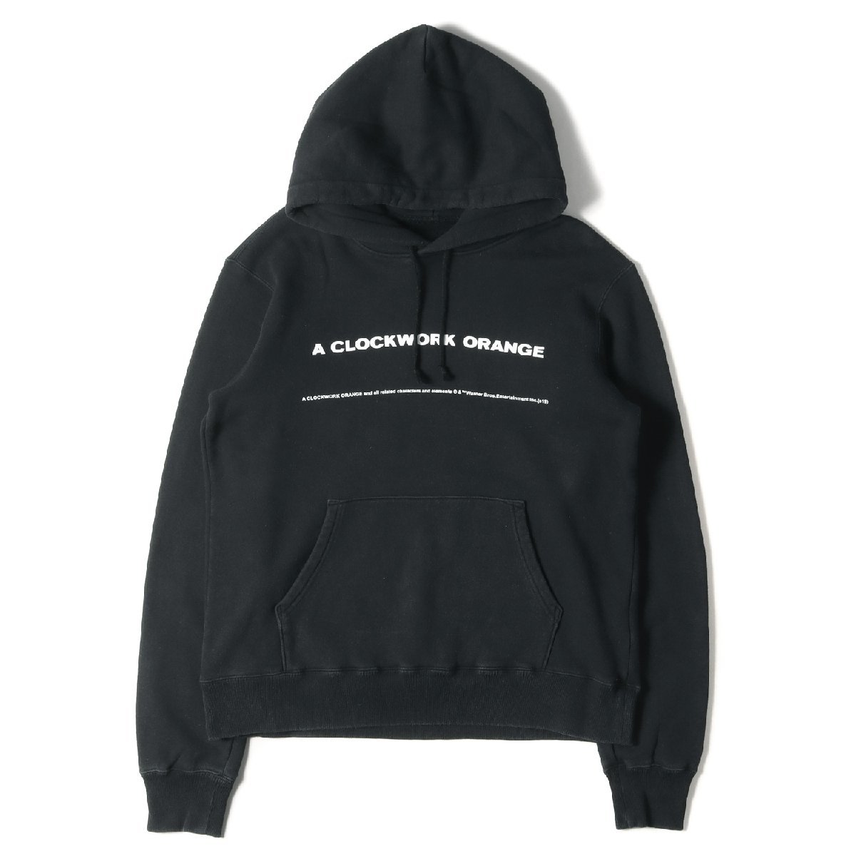 アンダーカバー　時計仕掛けのオレンジ　スウェット　黒3 美品 UNDERCOVER 時計仕掛けのオレンジ スウェット サイズ3