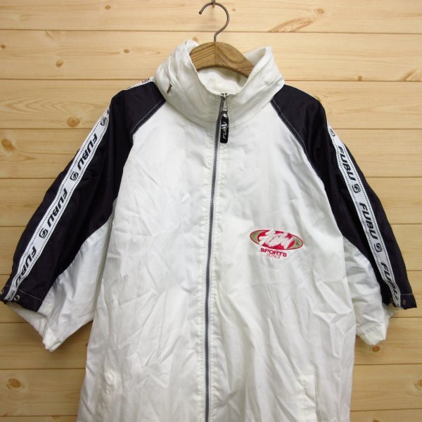 ◎使用少なめ！90s FUBU フブ◇半袖ナイロンジャケット ウィンド