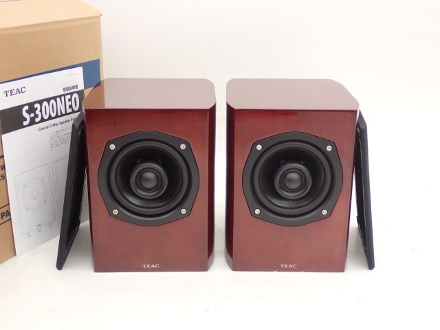 TEAC ティアック 2ウェイ同軸ブックシェルフ型スピーカー S-300NEO