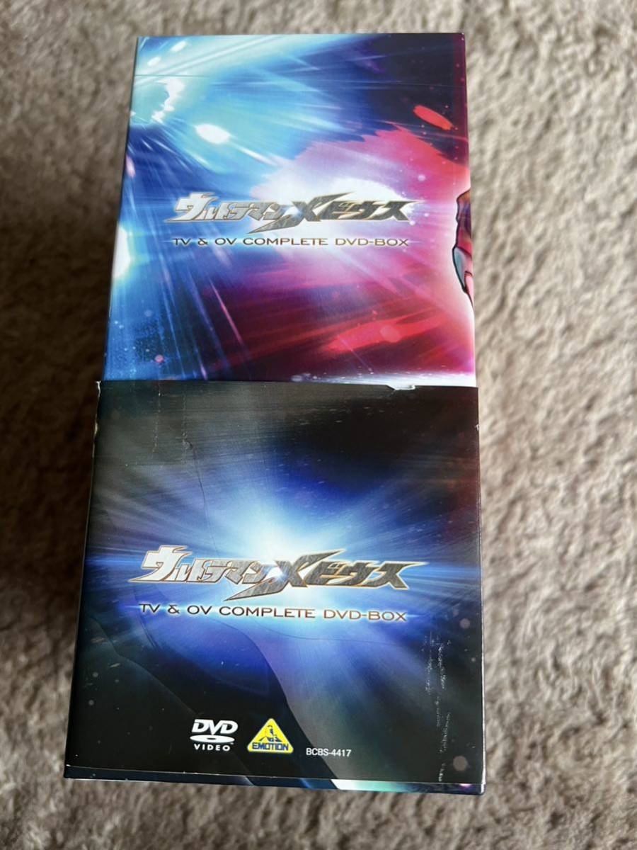 新品同様 希少品 ウルトラマンメビウス TV&OV COMPLETE DVD-BOX 未再生