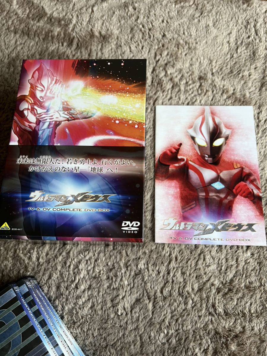 新品同様 希少品 ウルトラマンメビウス TV&OV COMPLETE DVD-BOX 未再生