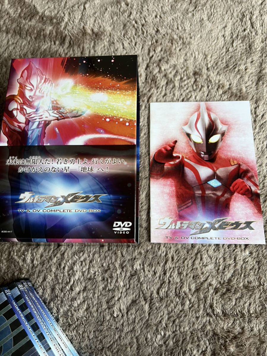 新品同様 希少品 ウルトラマンメビウス TV&OV COMPLETE DVD-BOX 未再生