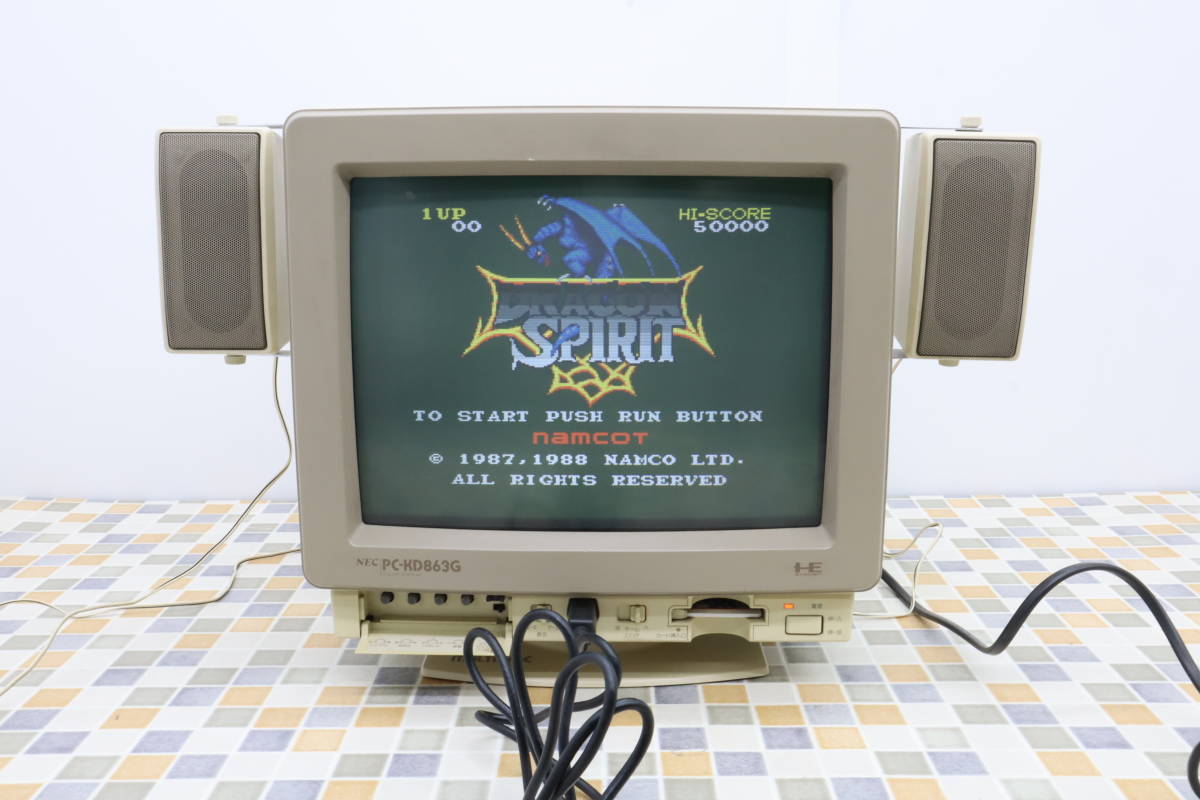 ▽ 激レア 当時物｜PCエンジン内蔵ディスプレイ スピーカー