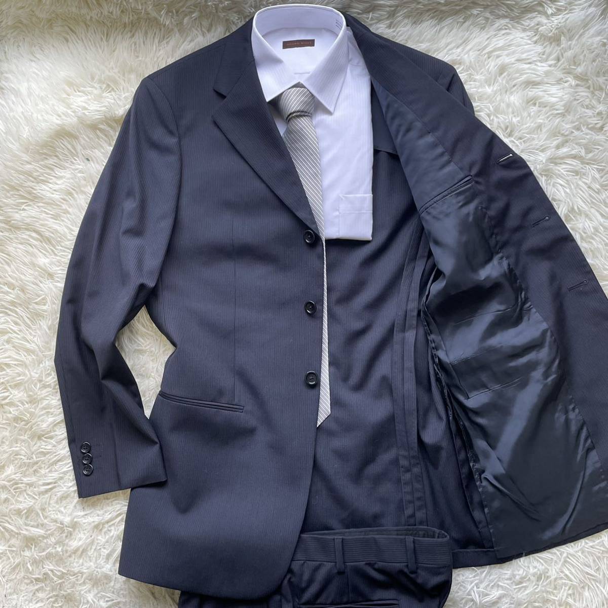 XL相当 アルマーニコレッツォーニ ARMANI COLLEZIONI スーツ