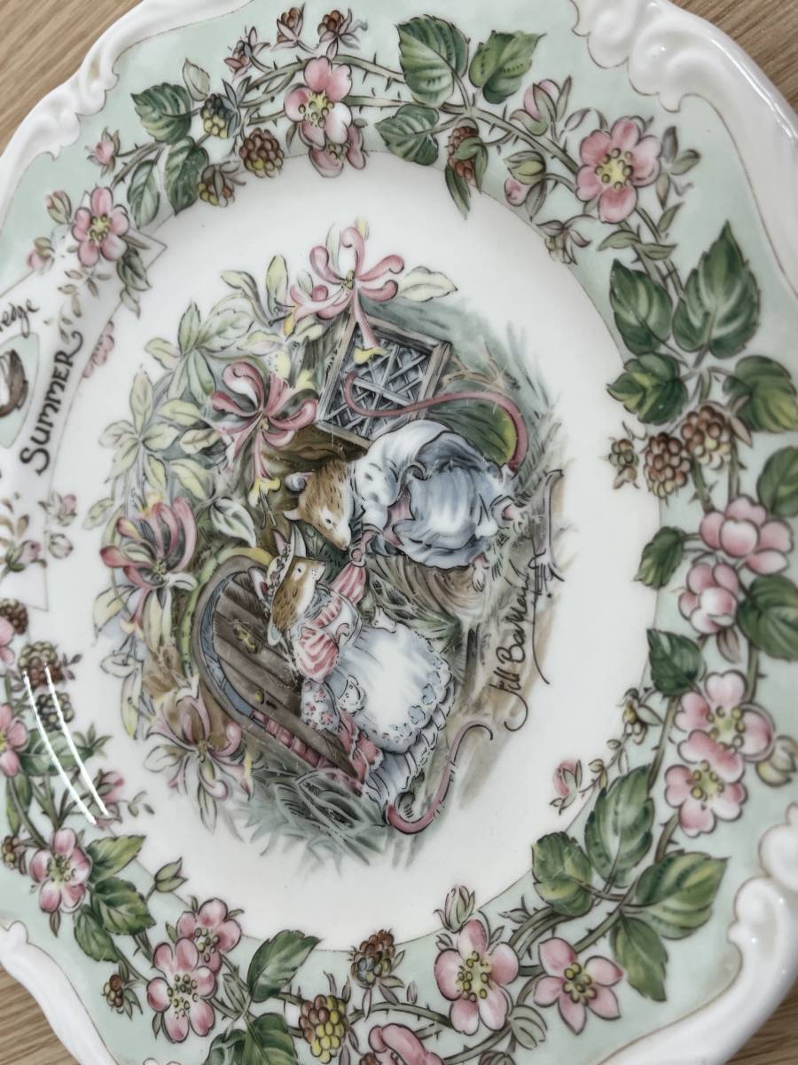長「11170」ロイヤルドルトン ROYAL DOULTON ブランブリーヘッジ 春 夏