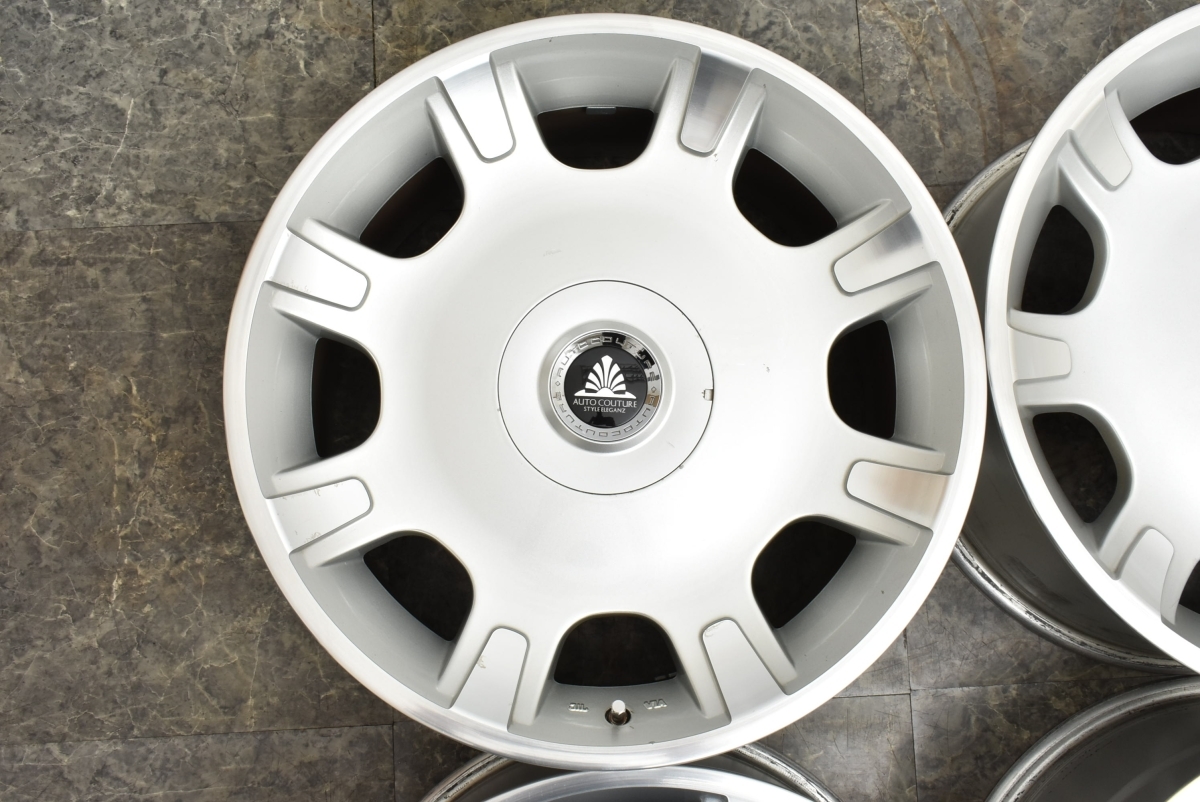 廃盤品 マルチPCD】オートクチュール BLUE LABEL CRESCENT 19in 8.5J + 