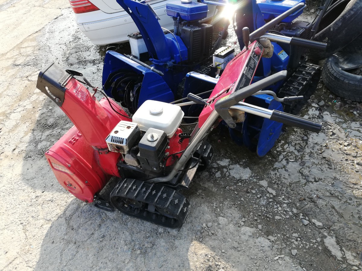 引取限定 不動車部品取り車 ホンダ除雪機hs55 現状ジャンク出品 五所  