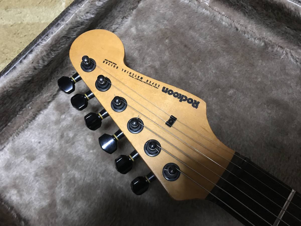 【美品】ROCKOON「RF-37」エレキギター＜1989年製＞日本製 美品】ROCKOON「RF-37」エレキギター＜1989年製＞日本製 美品】ROCKOON