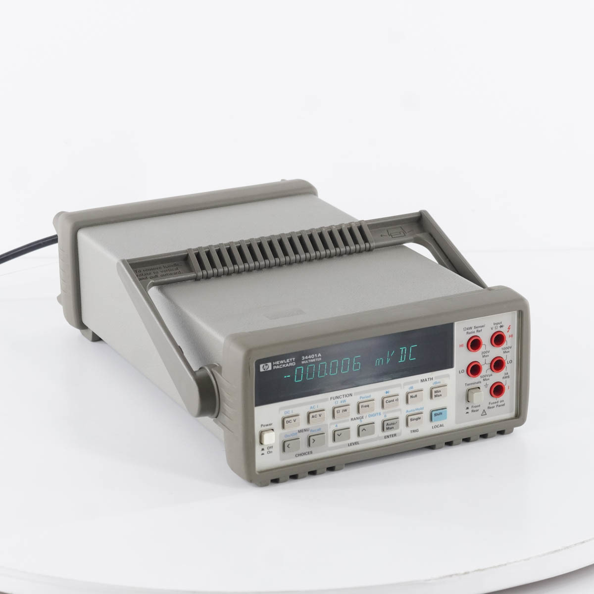 [DW] 34401A hp MULTIMETER Agilent アジレント Keysight キ...[04705-0006]