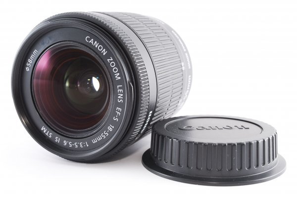 ADS1197★ 超美品 ★ キヤノン Canon EF-S 18-55mm F3.5-5.6 IS STM