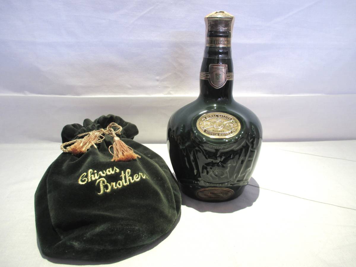 21年 SALUTE ROYAL 未開栓 ロイヤルサルート 古酒 陶器 700ml 