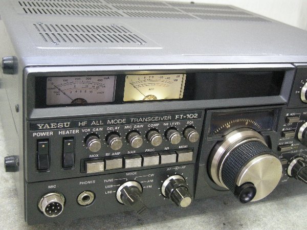 HF 機 ☆ FT-102 YAESU 八重洲無線 YAESU FT-102 HF QS][G692912] T-