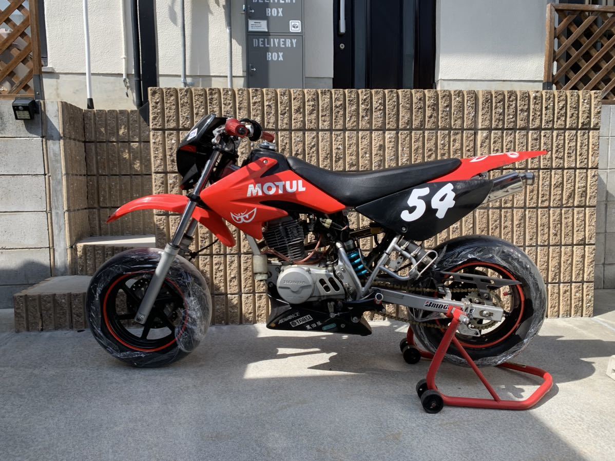 引き取り限定 大阪堺市 XR100モタード レース車両 エイプ100 NSR50