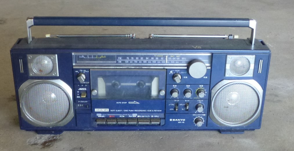 SANYO MR-V8 1980年 ビンテージ品 最終 Yahoo!オークション - SANYO MR
