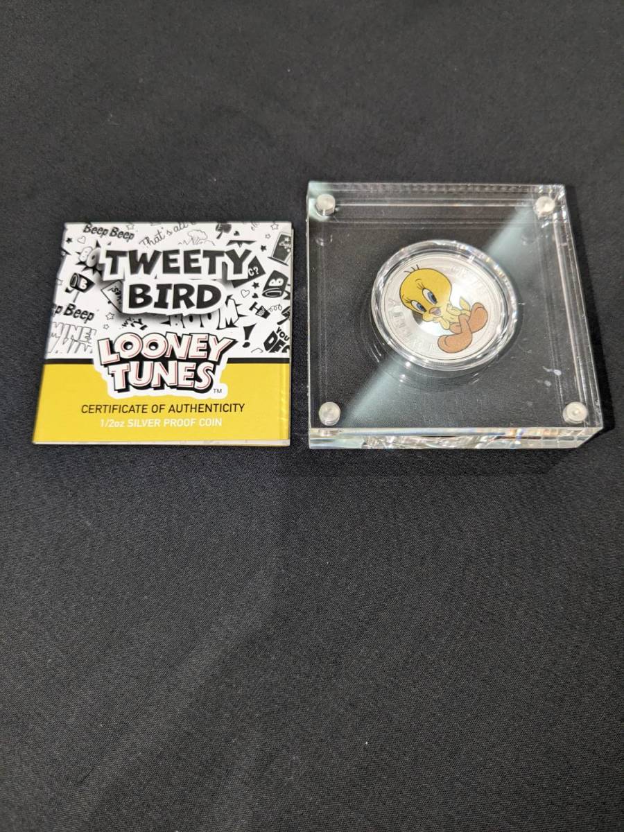 1644 トゥイーティーバード TWEETY BIRD ルーニーテューンズシルバー